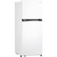 Хладилник с две врати LG GTBV22SWGKD, 217 л, No Frost, Инверторен Компресор, H 145 см, Клас Е, Бял