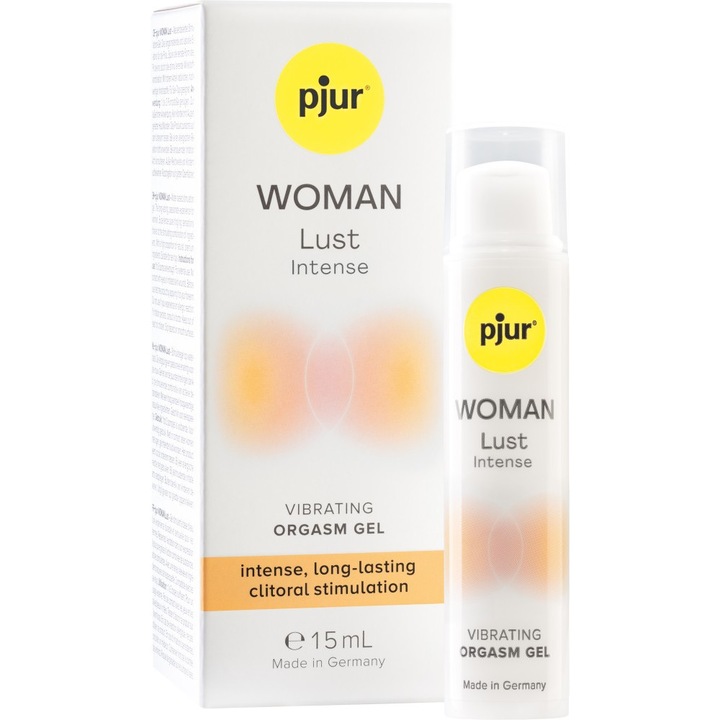 Gel stimulator clitoridian cu vibratii Pjur Woman Lust Intense 15 ml