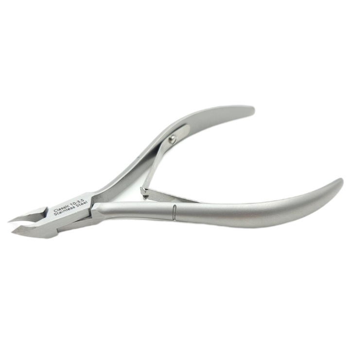 Cleste pentru cuticule Classic 10, NAIL4U, inox, 10cm, 3.5mm