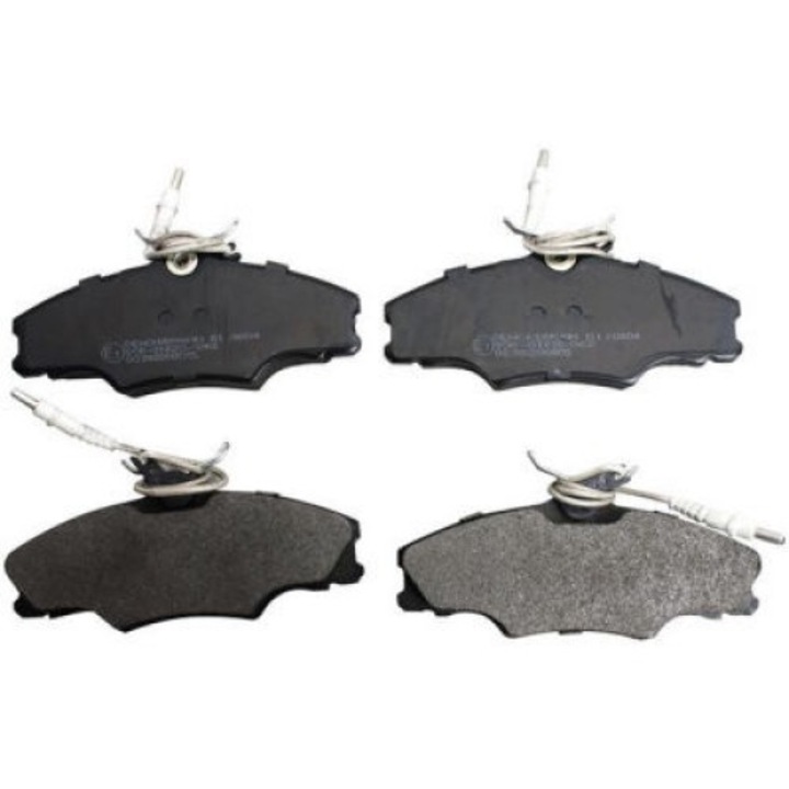 Предни накладки Peugeot 406 (8b), 10.1995-01.2005, марка SRLine S70-0512