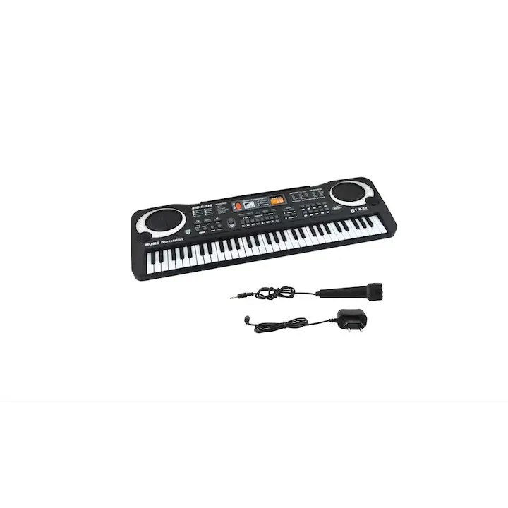 Orga Electronica pentru Copii, AT PERFORMANCE®, MQ-6106 cu 61 de clape, oferind experienta muzicala versatila si educativa