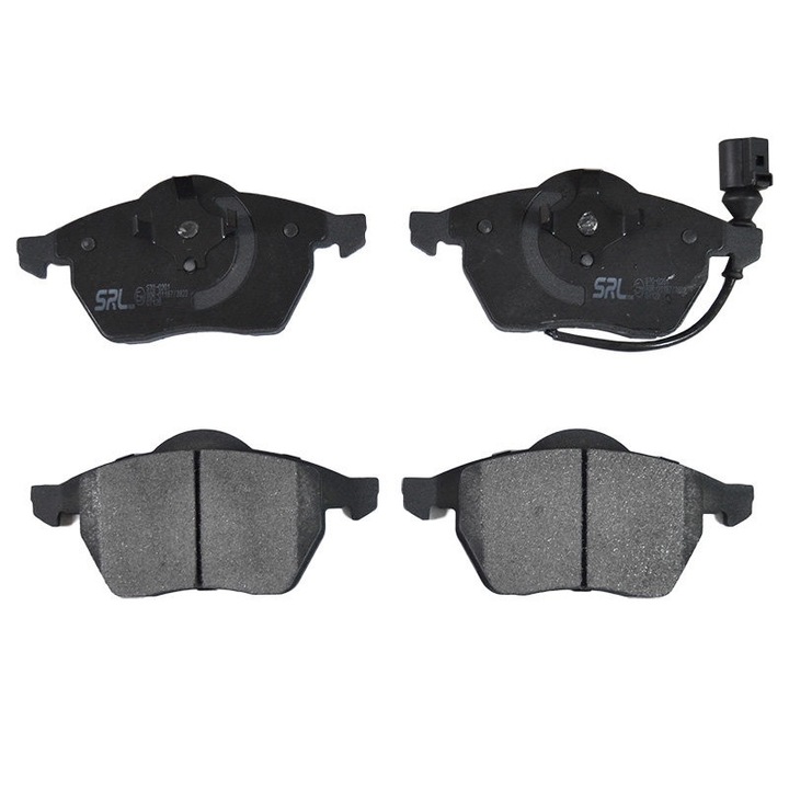 Накладки за преден мост SRLine Полша S70-0201 Octavia 1 1996-2010, Audi A3 1996-2003, Seat Leon 1M1 1999-2006, Toledo 2, VW Bora, Golf 4, New beetle 1998- със сензор за износване