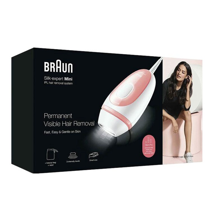 Епилатор Braun Silk-expert Mini, Pulsed Phototherapy, Compact