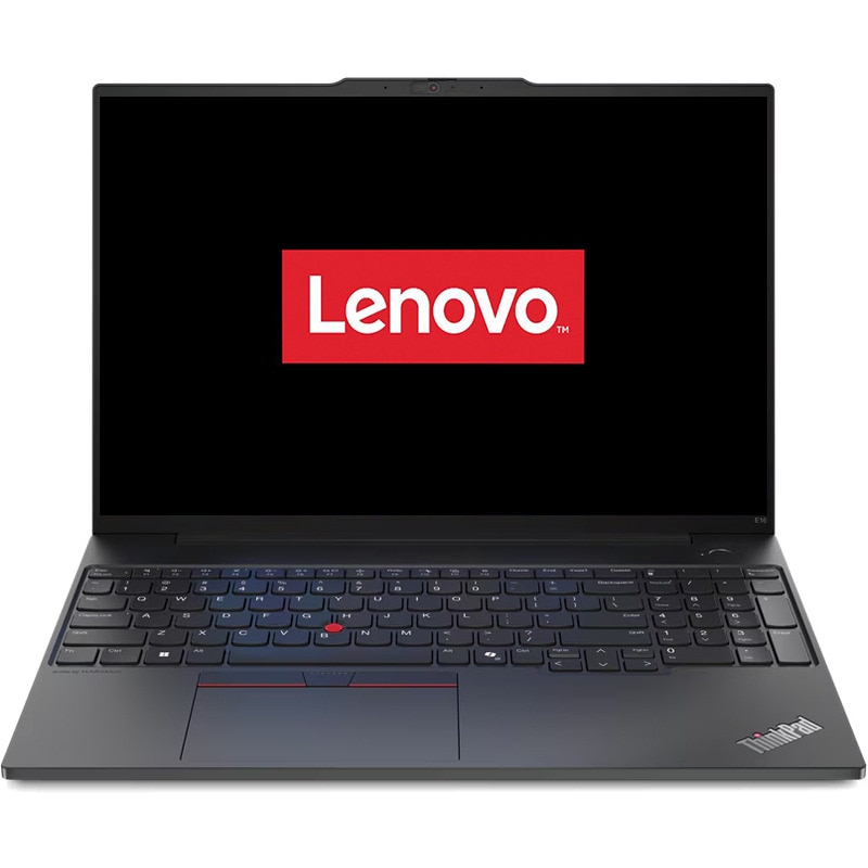 Laptop Lenovo 16'' ThinkPad E16 Gen 2, WUXGA IPS, Procesor Intel® Core™ Ultra 7 155H (24M Cache, up to 4.80 GHz), 16 nuclee, 32GB DDR5, 2 TB SSD, Intel ARC Integrated Graphics, No OS, Graphite Black