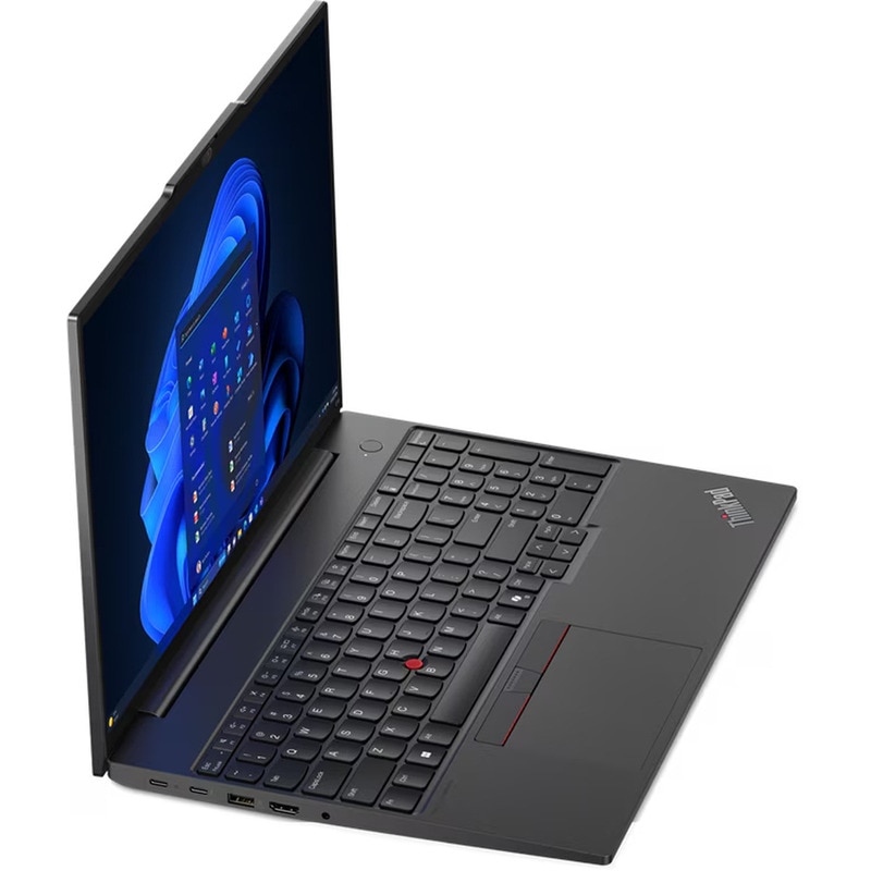Laptop Lenovo 16'' ThinkPad E16 Gen 2, WUXGA IPS, Procesor Intel® Core™ Ultra 7 155H (24M Cache, up to 4.80 GHz), 16 nuclee, 32GB DDR5, 2 TB SSD, Intel ARC Integrated Graphics, No OS, Graphite Black