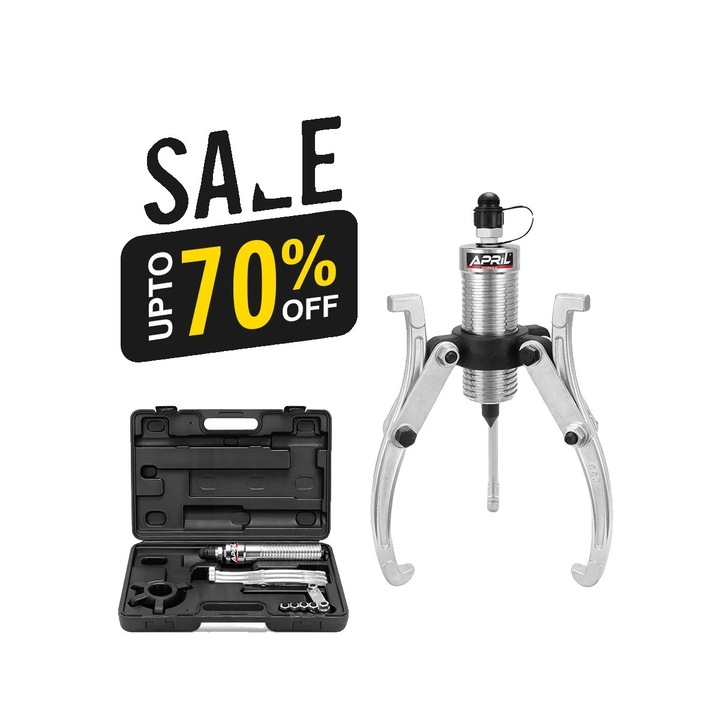 Extractor hidraulic, capacitate 5T, indepartarea rulmentilor rotilor si angrenajului