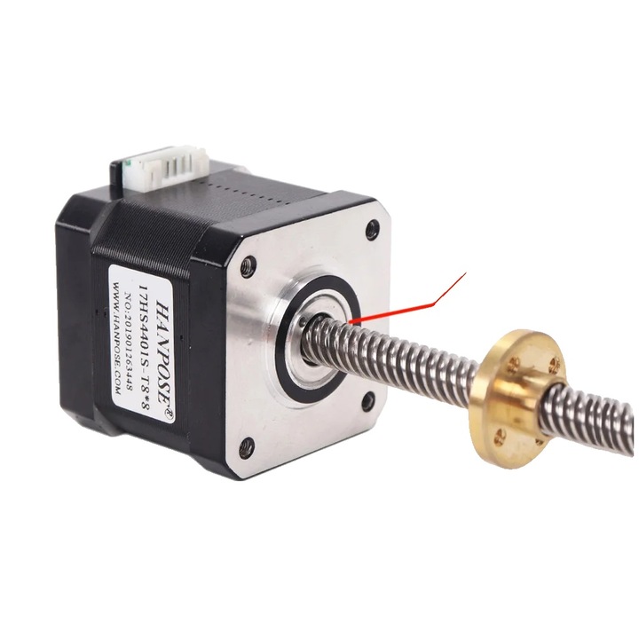 Motor pas cu pas, transport gratuit, tehnologie in 2 faze, 17HS4401S ...