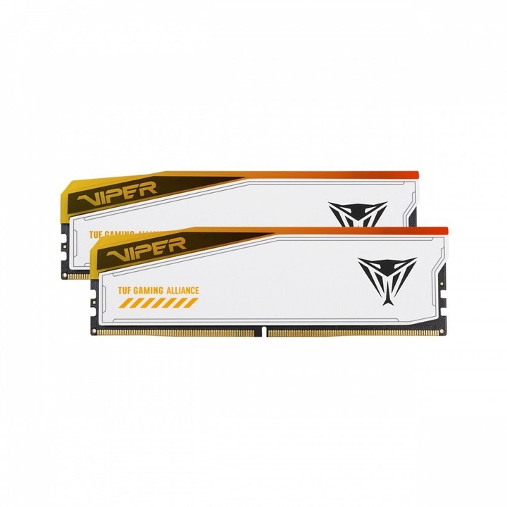 Patriot 48GB / 6600 Viper Elite 5 RGB TUF Gaming Alliance DDR5 RAM Kit (2x24GB) (PVER548G66C34KT)