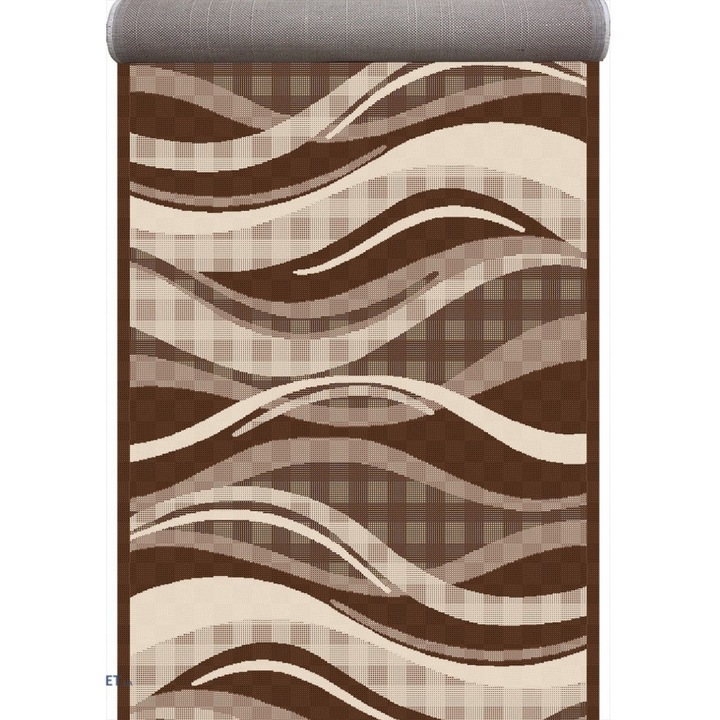 Пътека за коридор, против приплъзване, Home Vista, Flex 19657, кафява