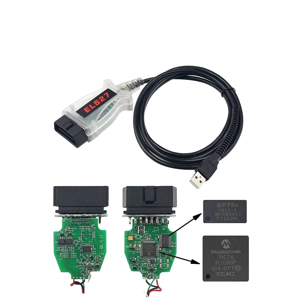 Tester diagnoza auto, ELS27 FORScan V2.3.8, functie stabila, verde ...