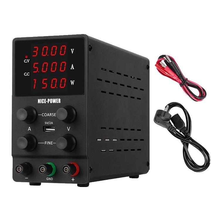 Sursa alimentare compacta, 30V, 5A, 220V