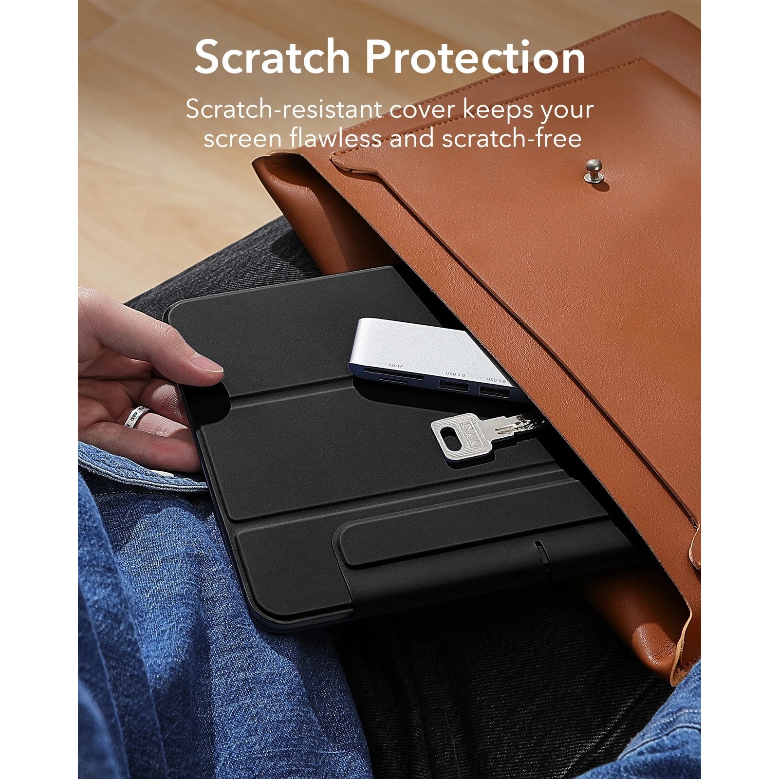 Husa Premium Magnetica Slim pentru Apple iPad Pro 13 (2024), Smart Cover