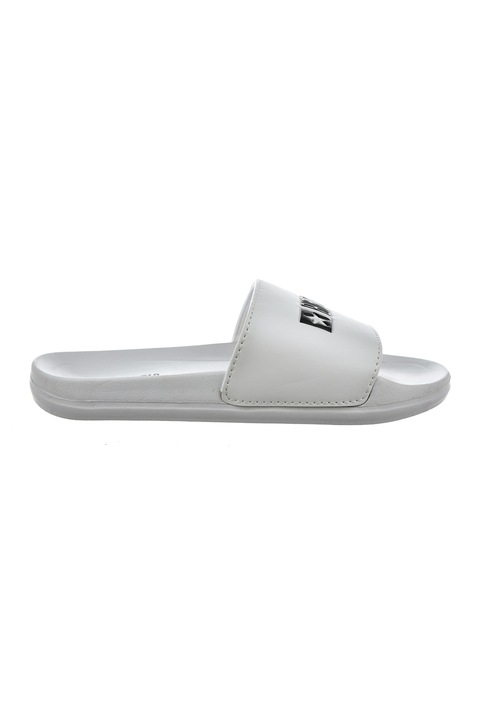 Big Star, Papuci din piele ecologica, Alb, 39