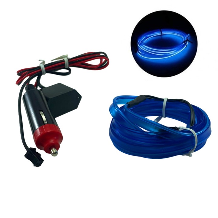 Neon, Lumina Ambientala, AutoSSF ®, 2m, Albastru