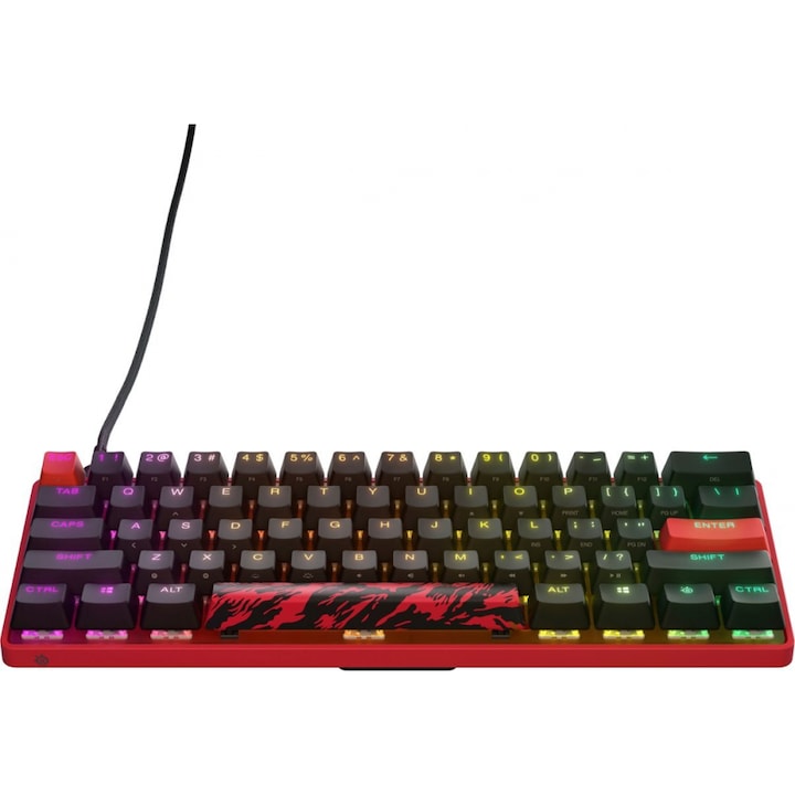 Mechanikus játékbillentyűzet Steelseries Apex 9 Mini Faze Clan Edition, US Layout