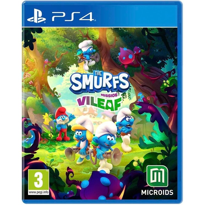 Joc The Smurfs: Mission Vileaf (PS4)