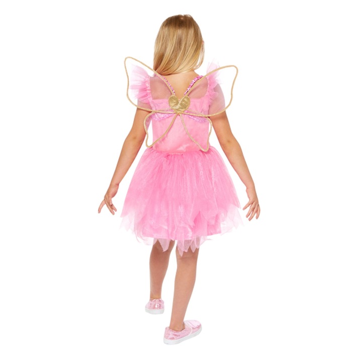 Costum Zana Pink KidMania® pentru fete, 3-4 ani, 104 cm