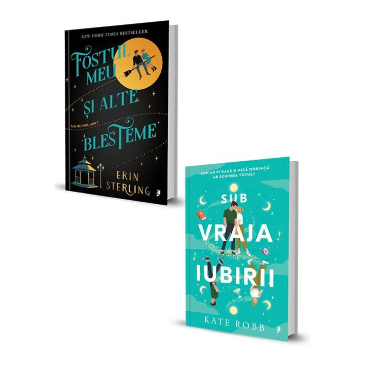 Pachet Sub vraja iubirii + Fostul meu si alte blesteme. Set 2 carti