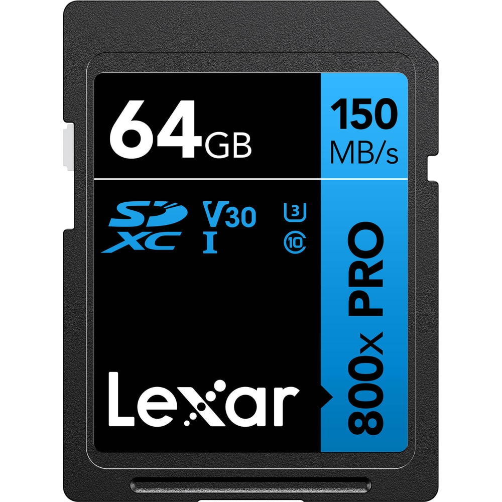 Card de memorie Lexar Professional 800x PRO, 64GB, SDXC, UHS-I U1