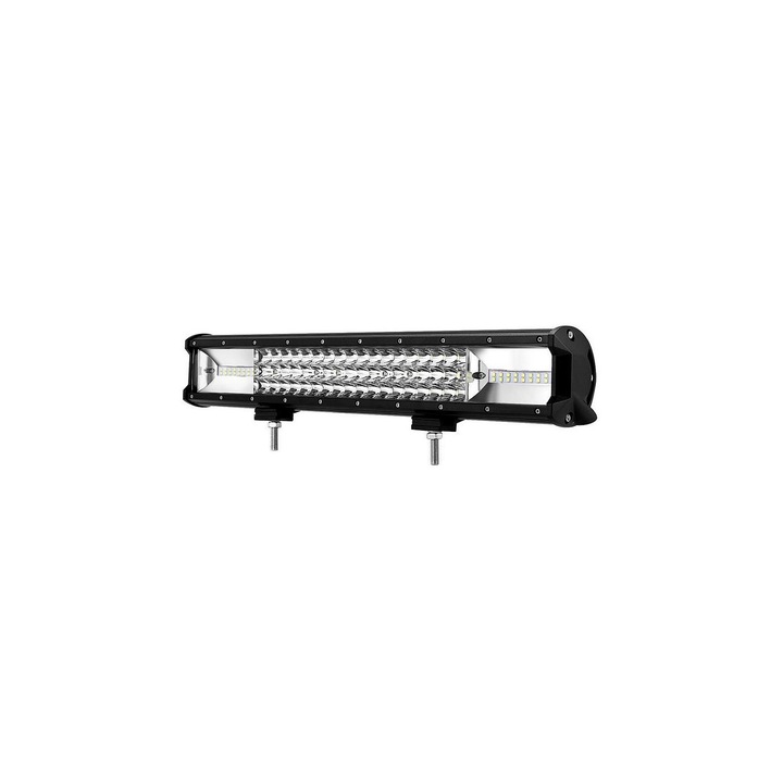 LED Bar Auto 270W, leduri pe 3 randuri, 12V-24V, 18900 Lumeni, 20″/50,8 cm, Combo Beam 12/60 Grade Xenon Bright®