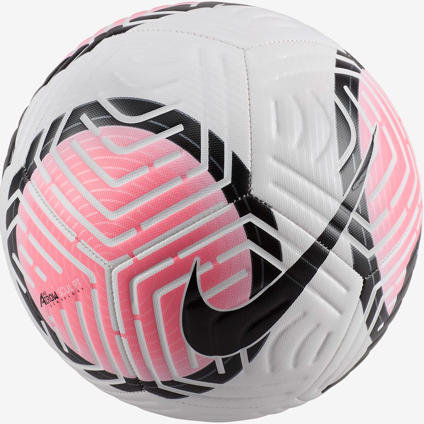 Minge fotbal Nike Academy, marime 5, alb/roz
