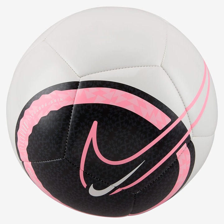 Футболна топка Nike Phantom, Размер 5, Бял/Черен