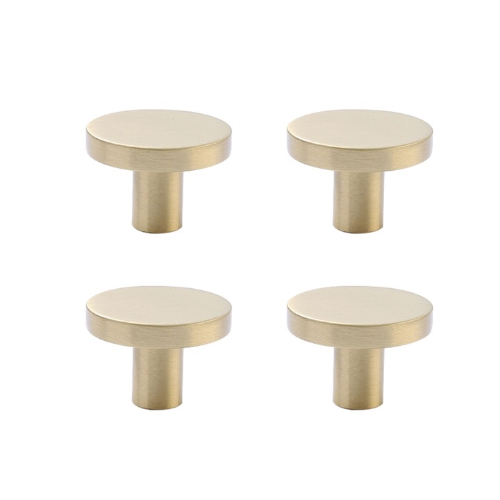 Аксесоари за врати, месинг, злато