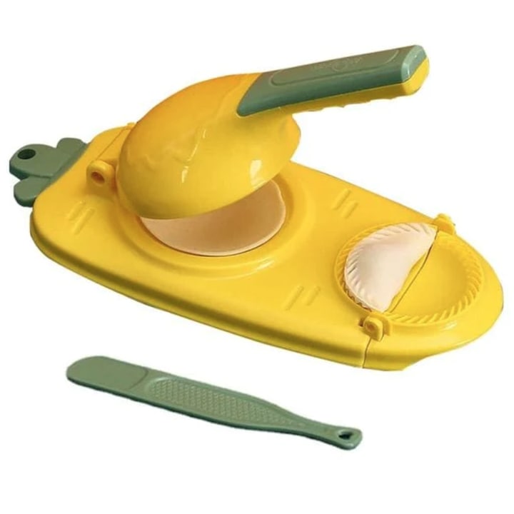 Kézi gombóc és ravioli készítő 2 az 1-ben Sárga