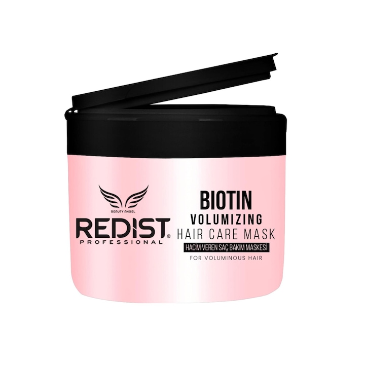 Masca pentru par deteriorat, fir subtire si lipsit de volum, cu Biotina, Redist Professional, 250 ml