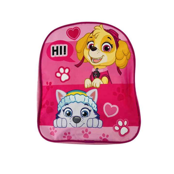 Paw Patrol, Mancsőrjárat Skye és Everest, gyerek, kislány rózsaszín óvodás hátizsák, 32x18x12cm