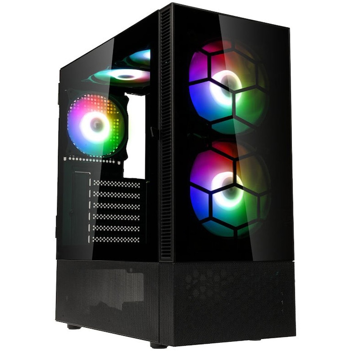 ΠΠΎΠΌΠΏΡΡΡΡΠ½Π° ΠΊΡΡΠΈΡ Kolink Observatory MX Glass ARGB, Mid-Tower, Π§Π΅ΡΠ΅Π½