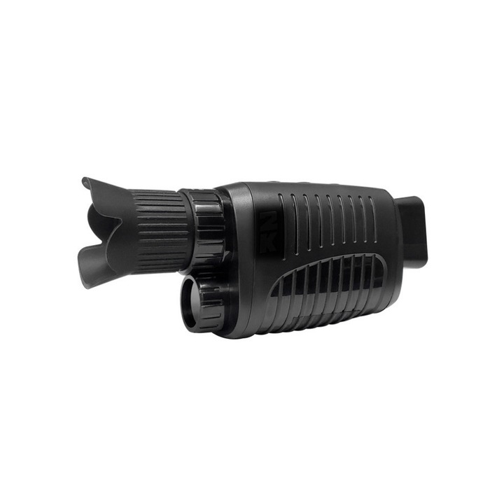 Компактен и удобен дигитален бинокъл, 1080p HD видео, 5x увеличение, сензор за позиция на звездата, гледане на разстояние при слаба светлина, инфрачервена лампа с висока яркост, черен