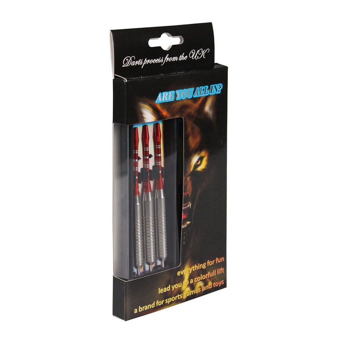 3 db-os fém darts készlet, Merco Steel Dart, súlya 20g