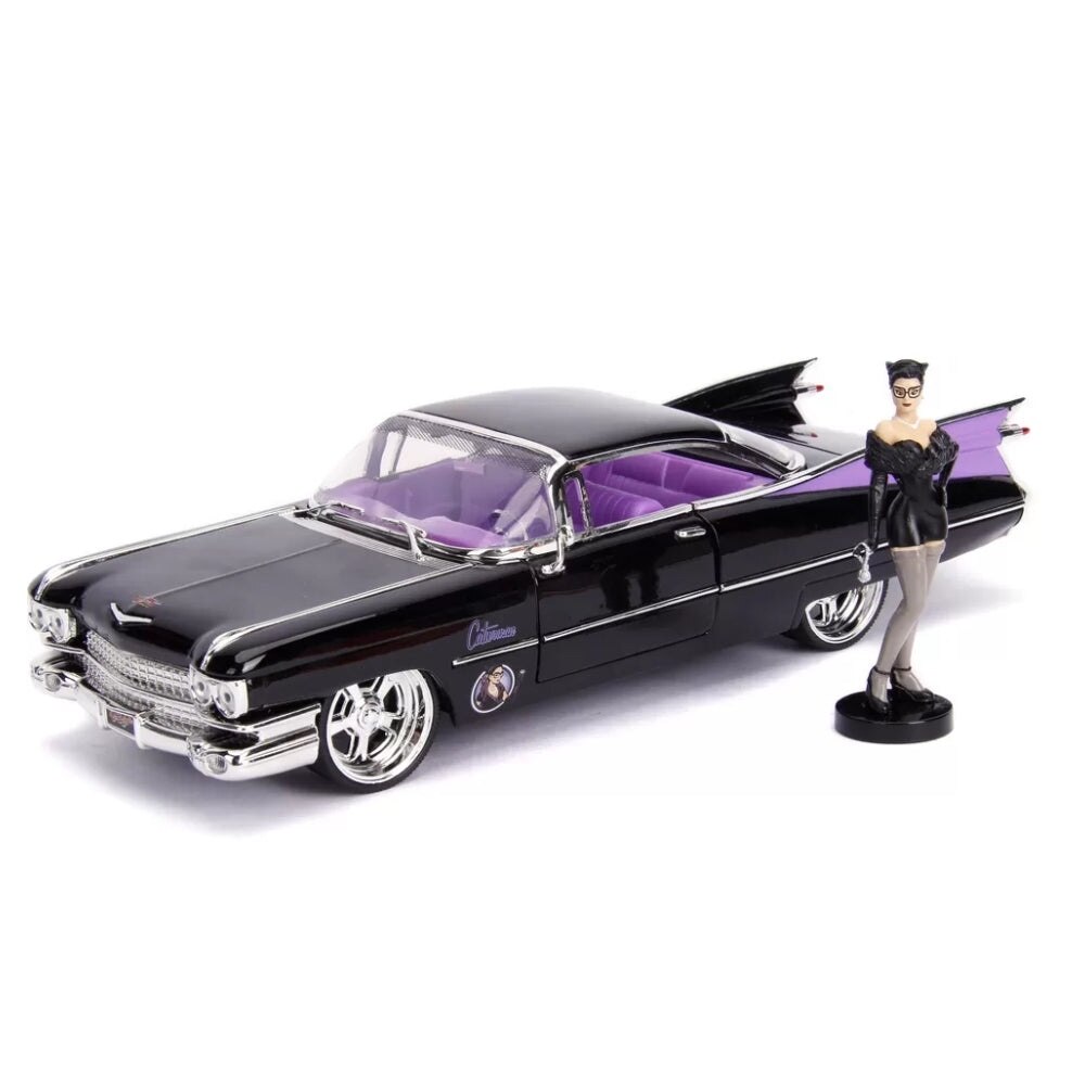 Set DC Comics Bombshells 1959 Cadillac Catwoman Scara 1 la