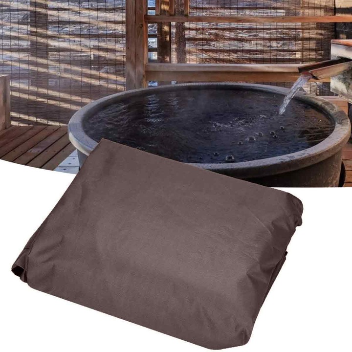 Покривало за басейн, AMRINUGL, водоустойчиво, защита от атмосферни влияния, 190x89 см