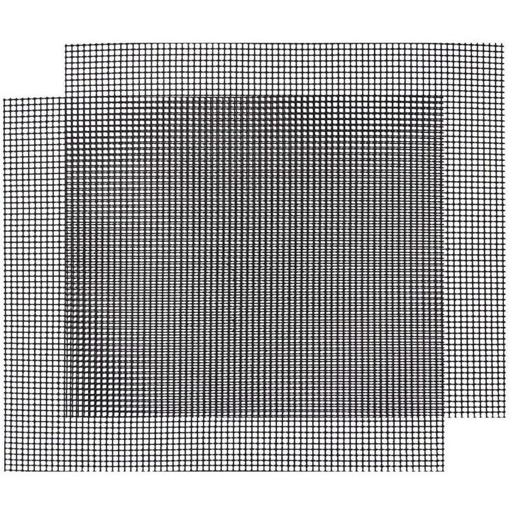 2 db-os újrafelhasználható, tapadásmentes grillszőnyeg szett, 42x36cm