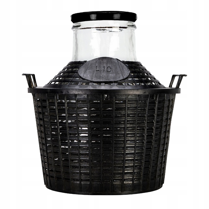 Колба Демижон 10л, СуперБутелки, Широко гърло, за вино