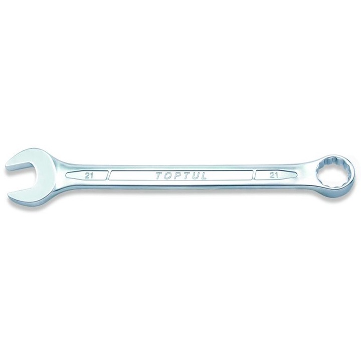 Cheie combinata TOPTUL, deschidere cheie 43 mm, lungime 479 mm, crom vanadiu, finisaj satinat
