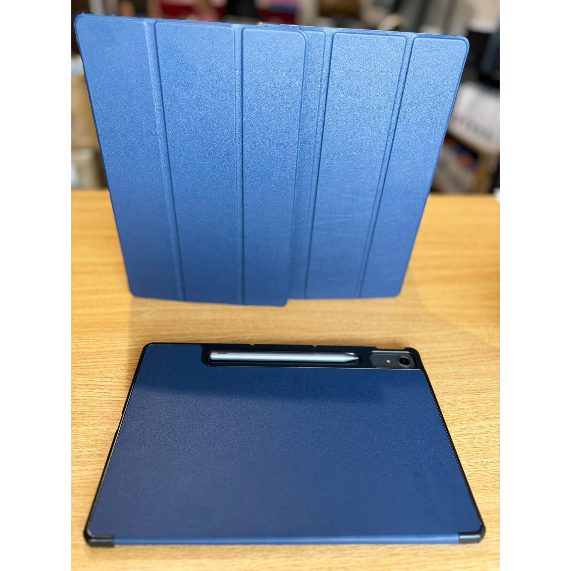 Husa pentru Lenovo Tab P12 de 12.7 inch, Albastru