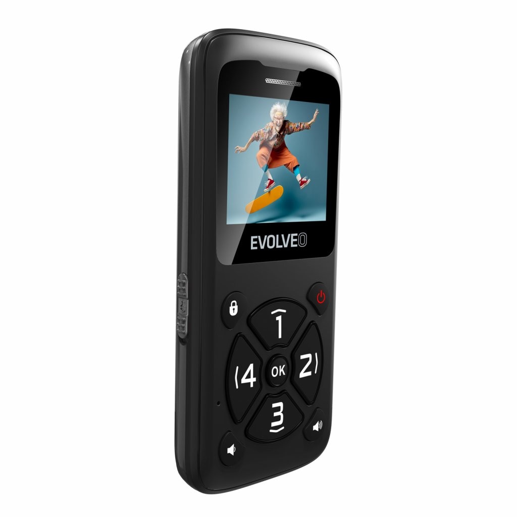 Telefon mobil Evolveo EasyPhone ID (EP400), negru