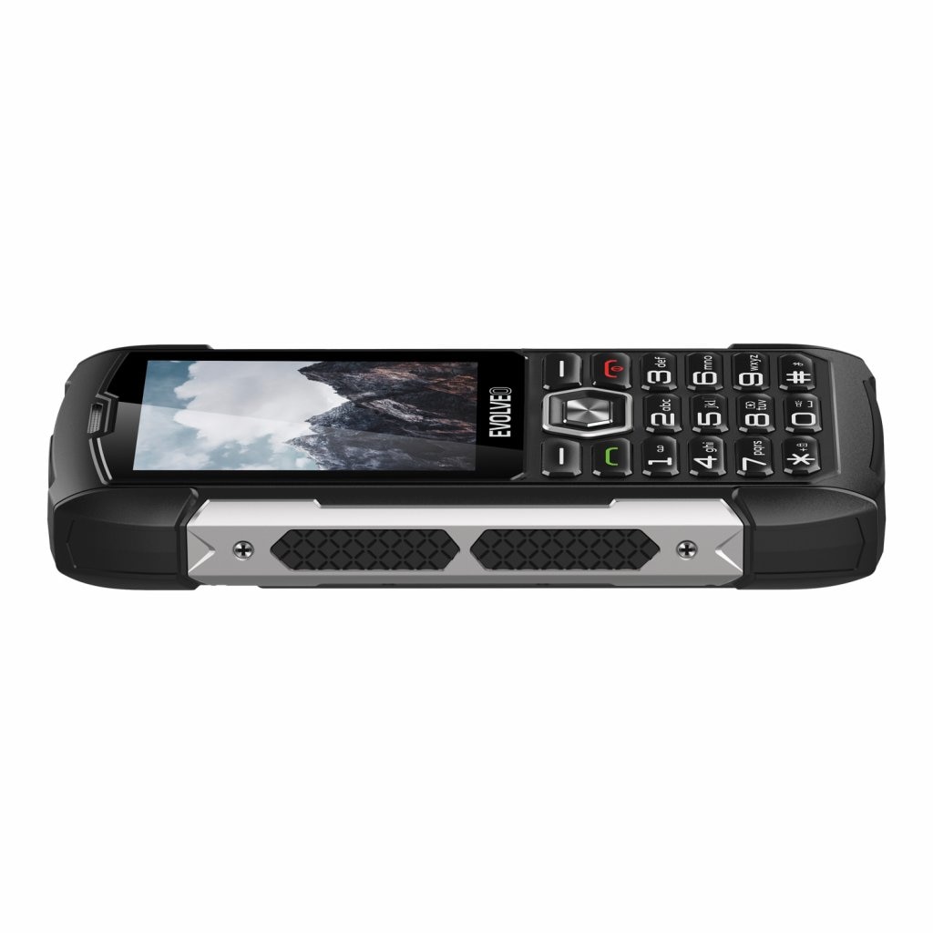 Telefon mobil Evolveo STRONGPHONE H1, negru/argintiu