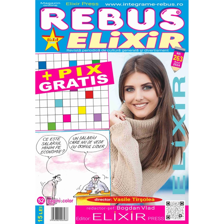 Integrame, Elixir Press, Rebus elixir nr. 263, 52 pagini