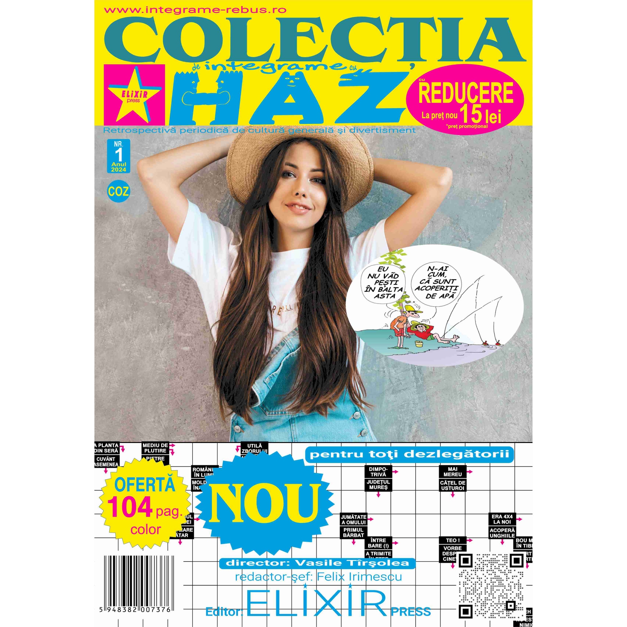 Integrame, Elixir Press, Colectia de integrame cu haz nr. 1, 104 pagini ...