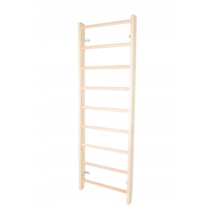 Spalier gimnastica Dremar, lemn de fag, 220x43cm, kit montaj inclus