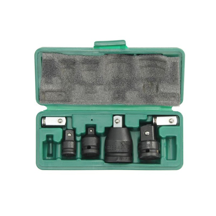 Set 6 adaptori cheie impact HANS, dimensiuni 3/8 x 1/2, 1/2 x 3/8, 1/2 x 3/4, 3/4 x 1/2 inch