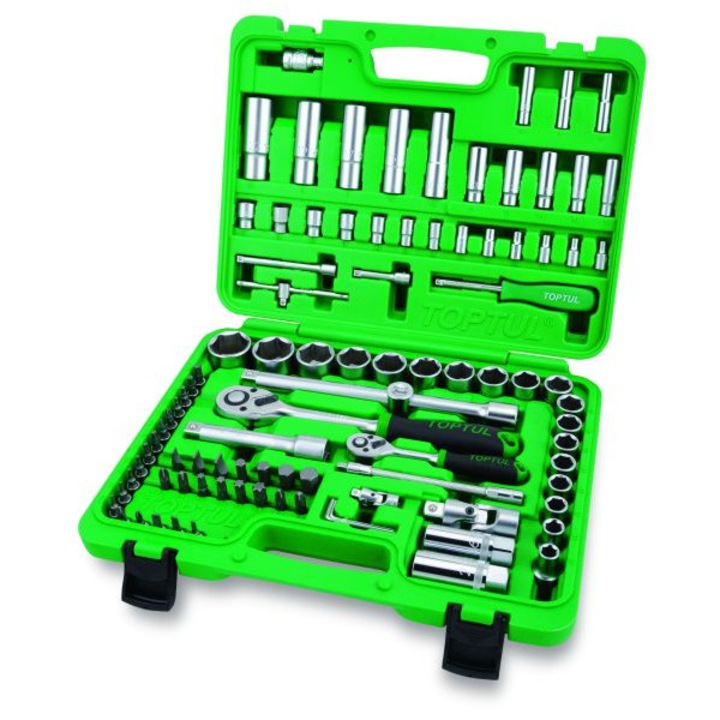 Set de 94 chei multifunctionale Toptul, 1/2 inch, 1/4 inch
