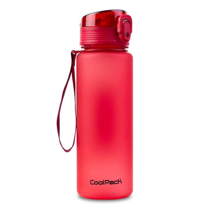 Vizes palack CoolPack Brisk rpet RED, 600 ml, Piros