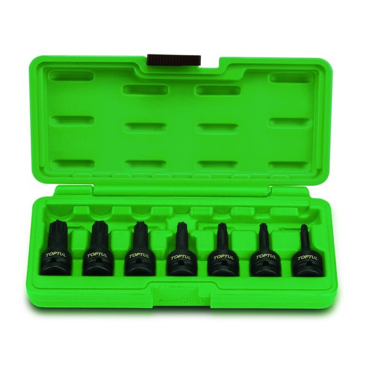 Set 7 bucati tubulare si biti impact pneumatic