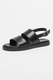 Vagabond Shoemakers, Sandale de piele Mason, Negru, 41