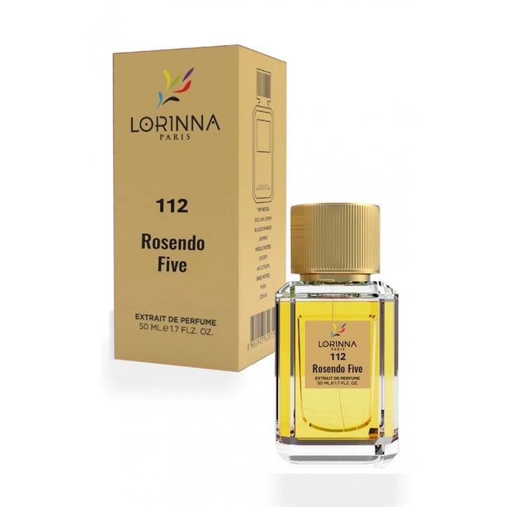 Extract de parfum Lorinna Rosendo Five No.112 unisex 50 ml